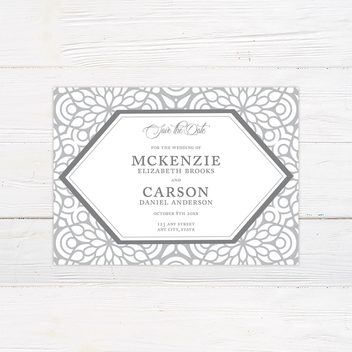 Trellis Save The Date - goprintplus