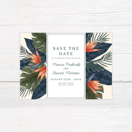 Tropical Love Invitations - goprintplus