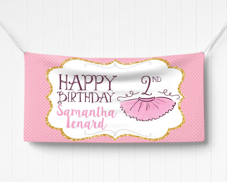 Tutu Birthday Invitation - goprintplus