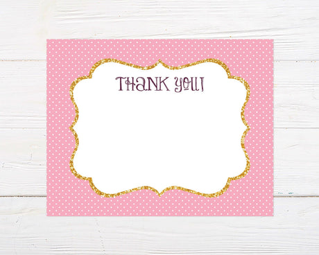 Tutu Birthday Thank You Card - goprintplus