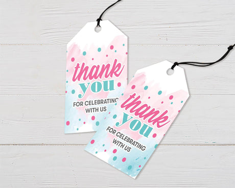 TuTus or Ties Favor Tags - goprintplus