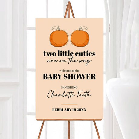 Two Little Cuties Shower - goprintplus