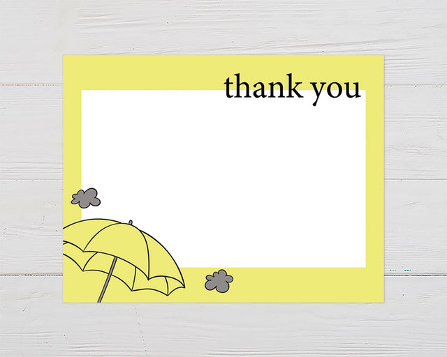 Umbrella Thank You Card - goprintplus