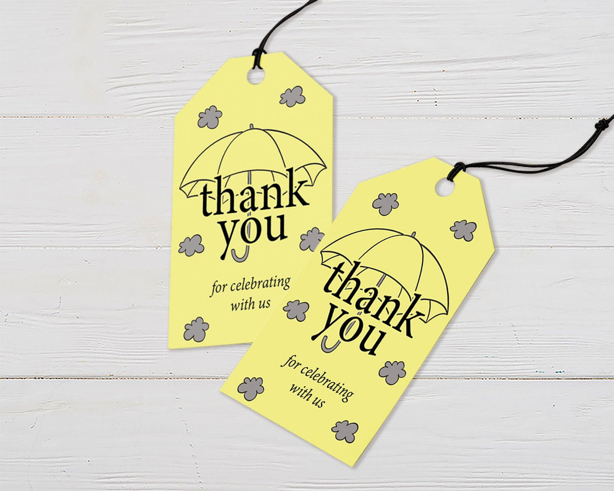 Umbrella Favor Tags - goprintplus