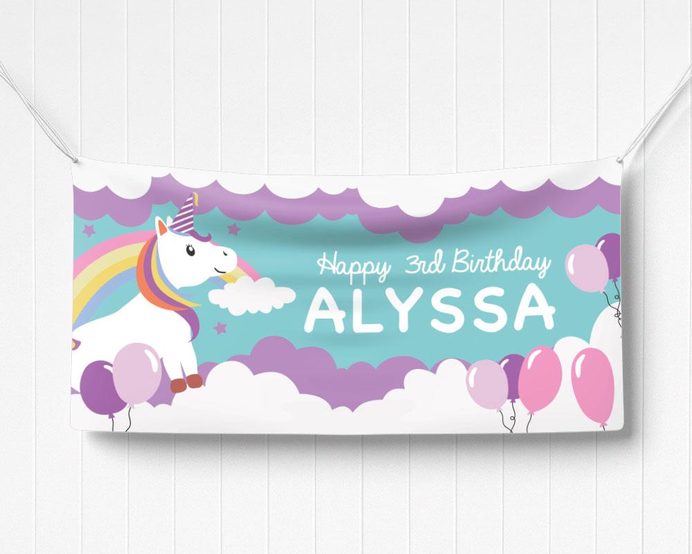 Unicorn Party Invitation - goprintplus