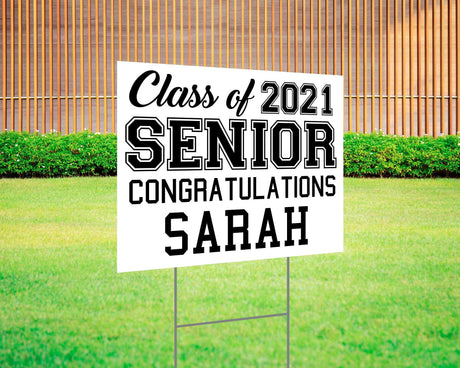 Varsity Senior Graduation Yard Sign - goprintplus