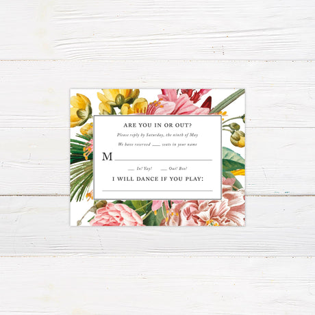 Vibrant Beauty RSVP - goprintplus