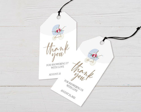 Stroller Favor Tags - goprintplus