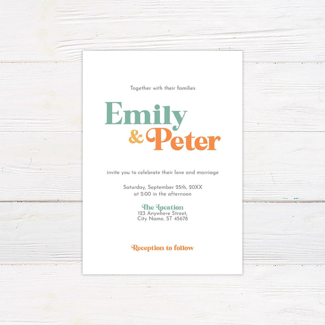 Vintage Monogram Invitations - goprintplus