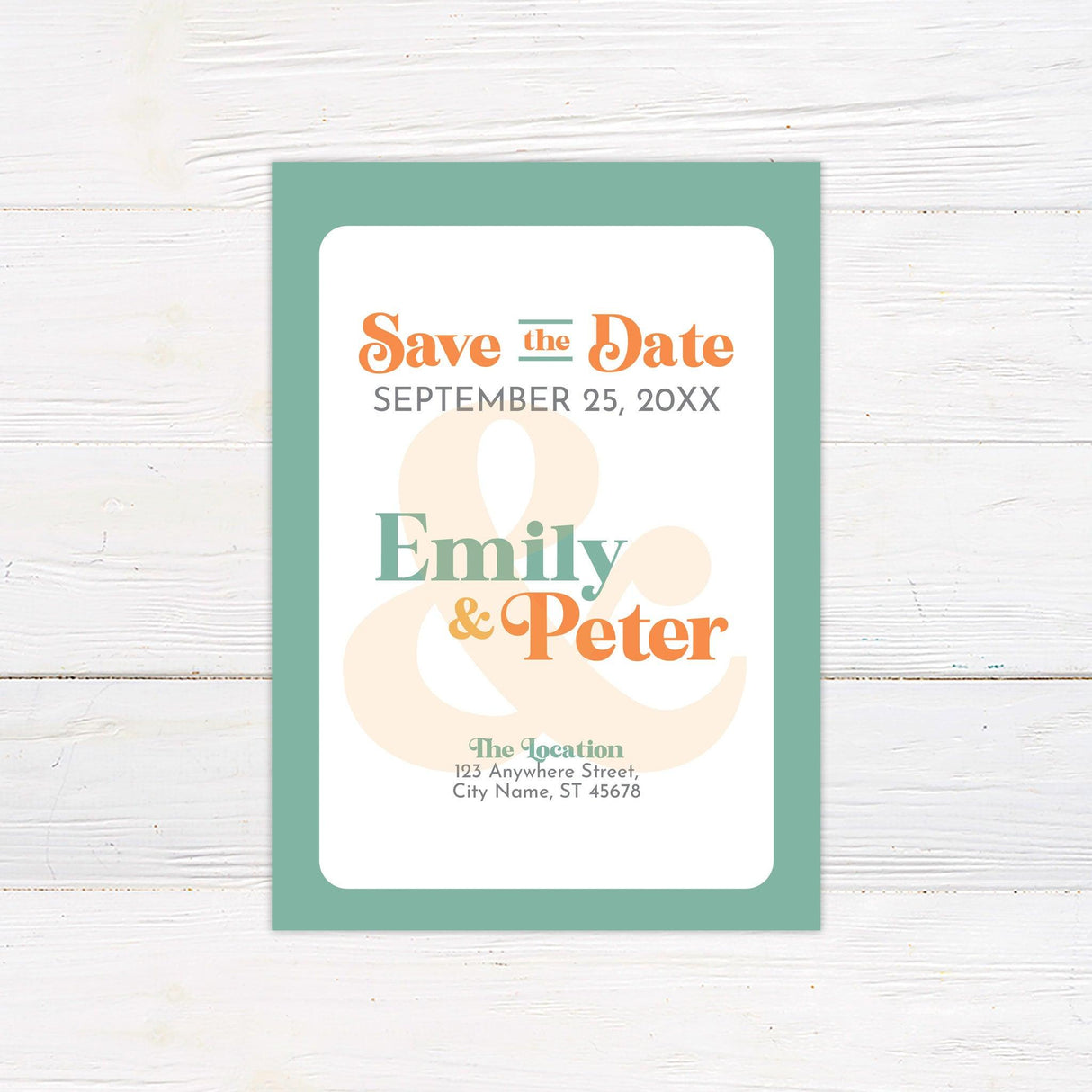 Vintage Monogram Invitations - goprintplus