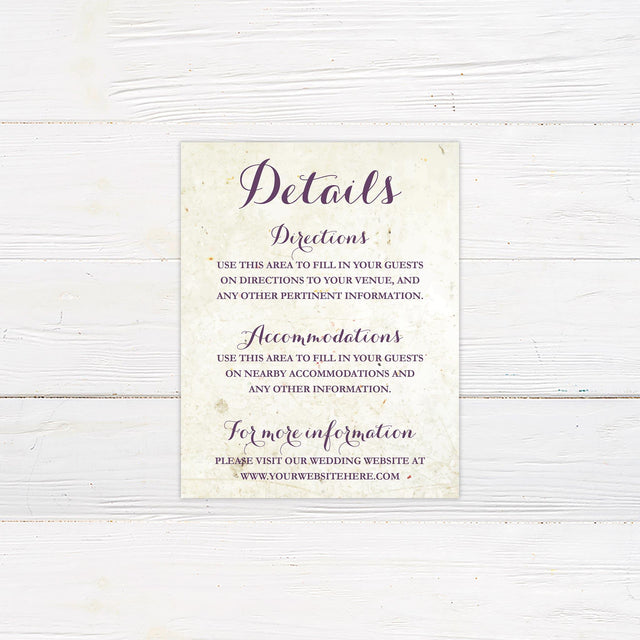 Vintage Paper Details Cards - goprintplus