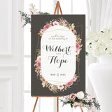 Vintage Pink Floral Invitations - goprintplus
