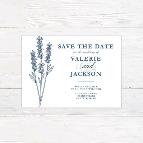 Vintage Sprig Invitations - goprintplus