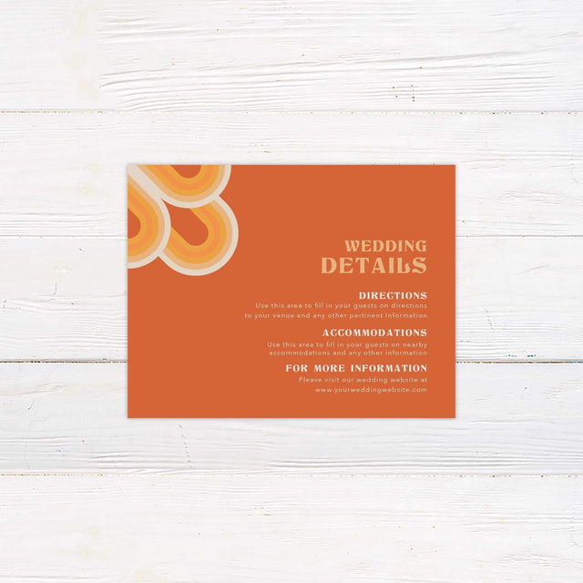 Vintage Stripes Details Card - goprintplus