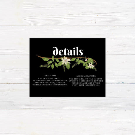 Vintage White Floral Invitations - goprintplus