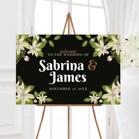 Vintage White Floral Invitations - goprintplus