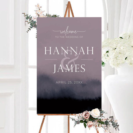 Violet Dip Invitations - goprintplus