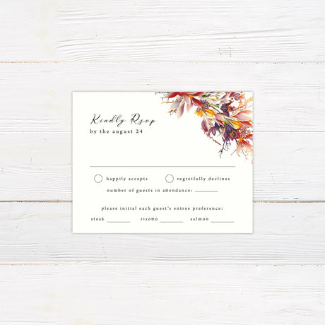 Vivid Harvest Invitations - goprintplus