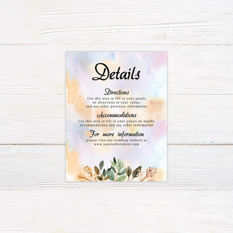 Watercolor Lake Sunset Invitations - goprintplus