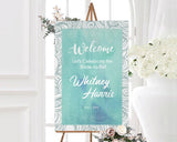 Watercolor Swirls Invitation - goprintplus