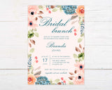 Watercolor Bouquet Invitation - goprintplus