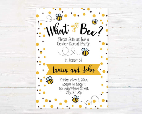 What Will It Bee Shower - goprintplus
