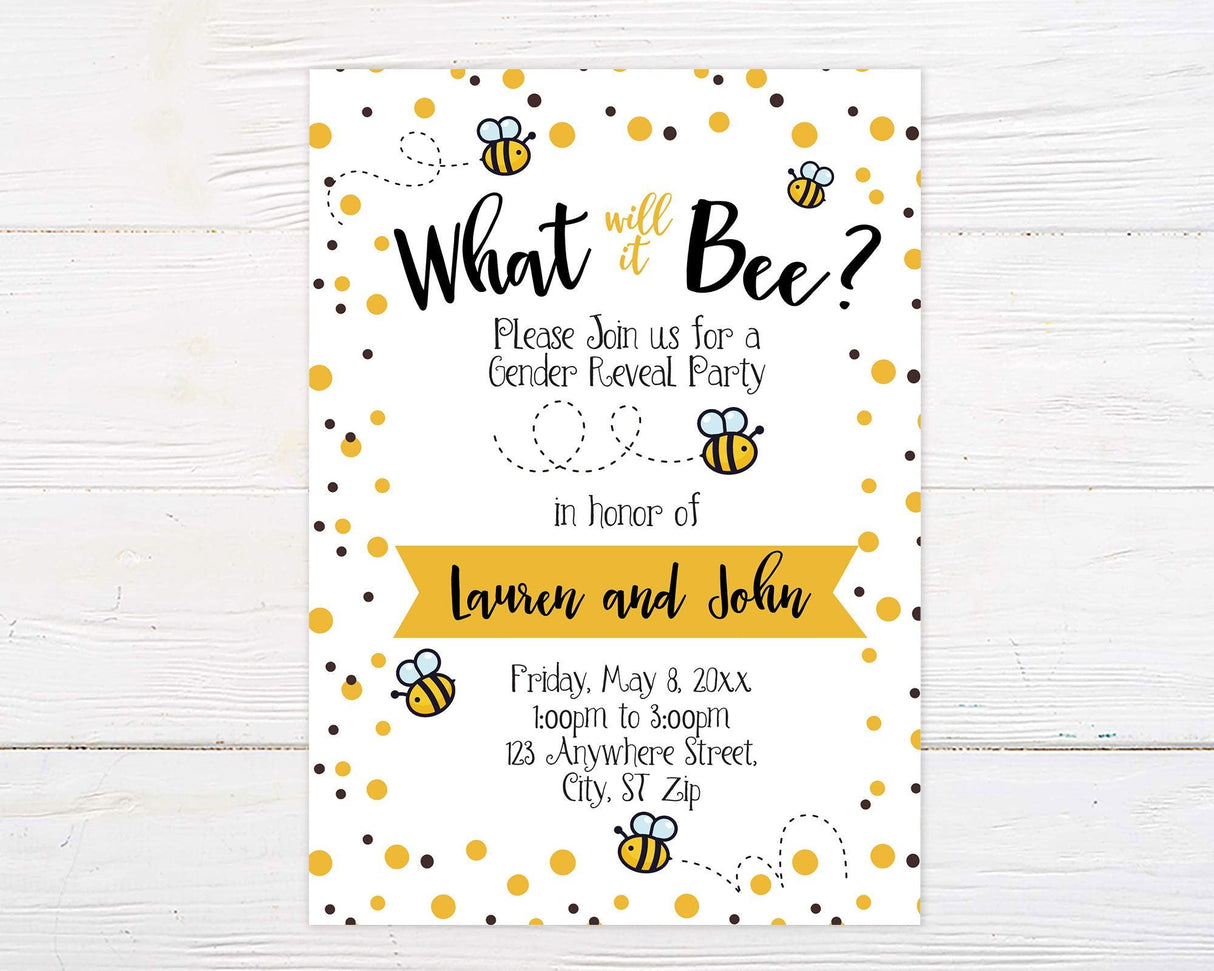 What Will It Bee Shower - goprintplus