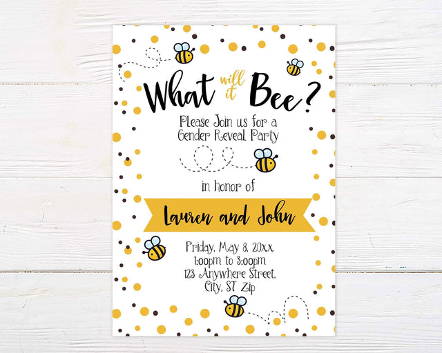 What Will It Bee Shower - goprintplus