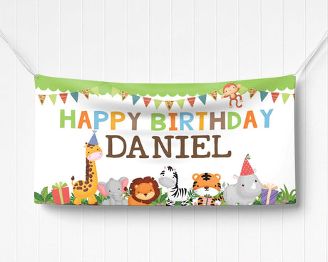 Wild Animal Birthday Invitation - goprintplus