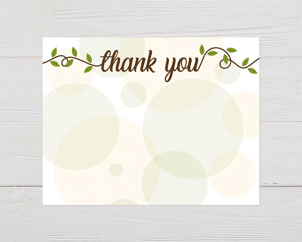 Wild Animals Thank You Card - goprintplus