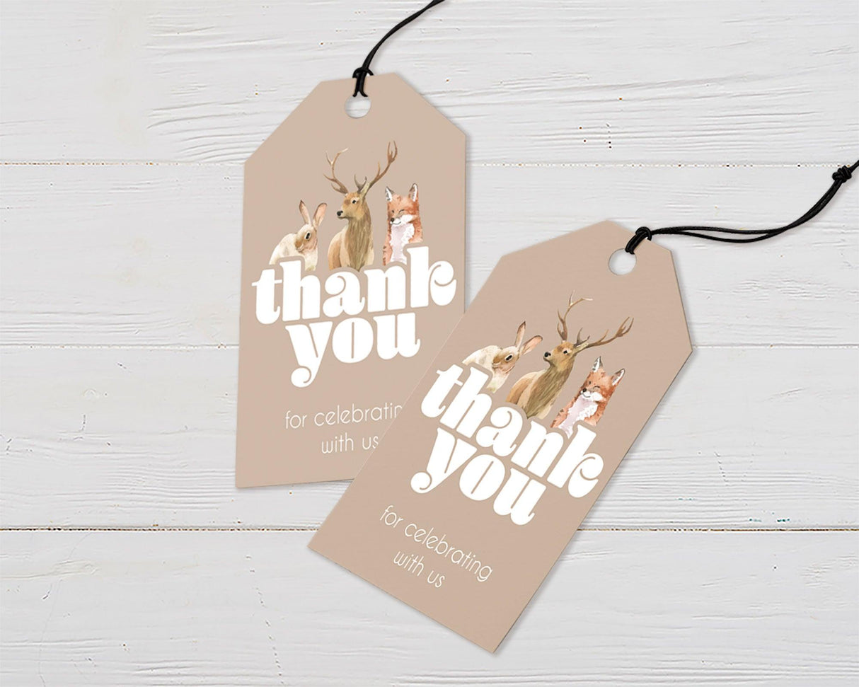 Wildlife Adoption Favor Tags - goprintplus