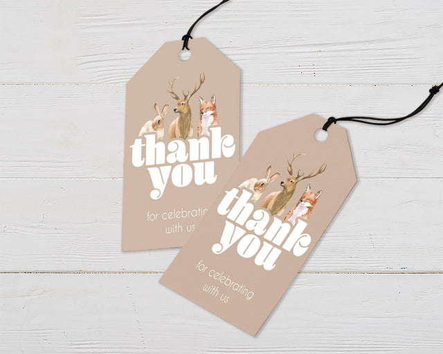Wildlife Adoption Favor Tags - goprintplus