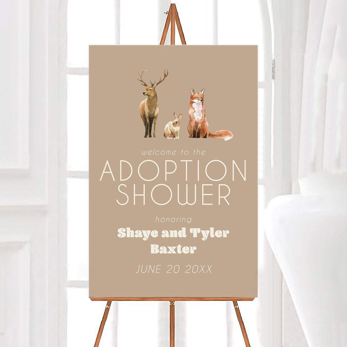 Wildlife Adoption Sign – Go Print Plus