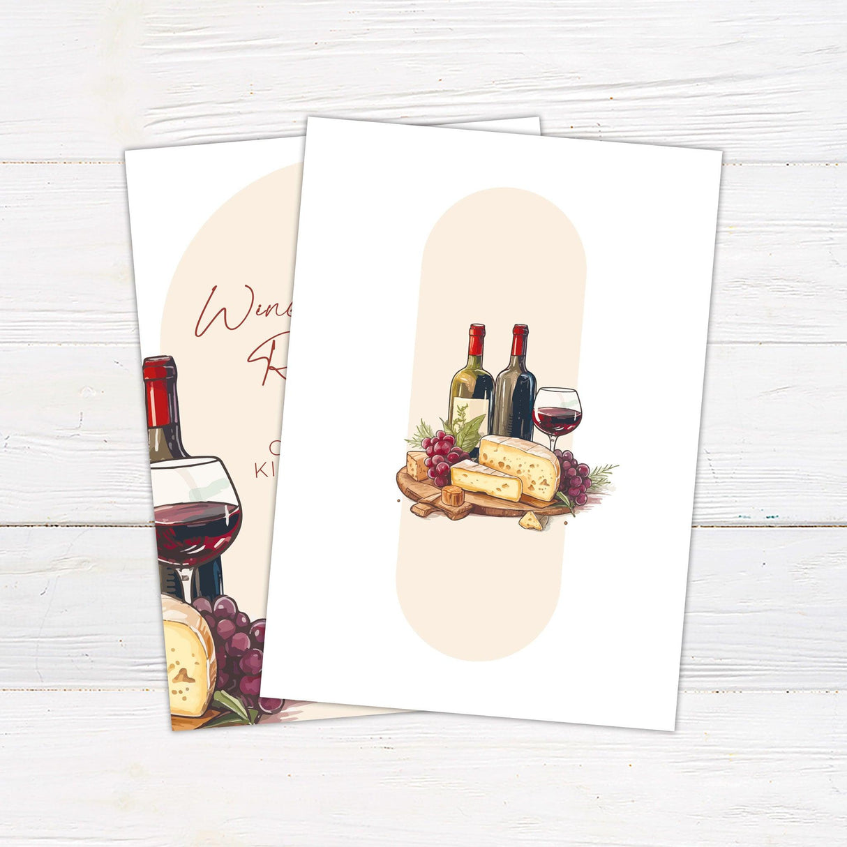 Wine and Cheese Reception Invitation - goprintplus