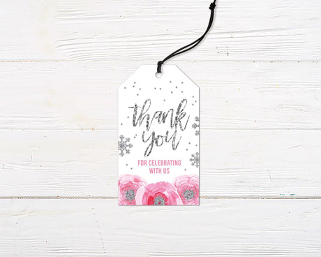 Winter Onederland Favor Tag - goprintplus