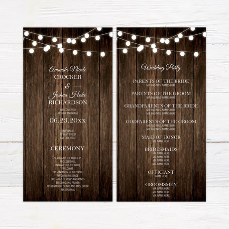 Wooden Invitations - goprintplus