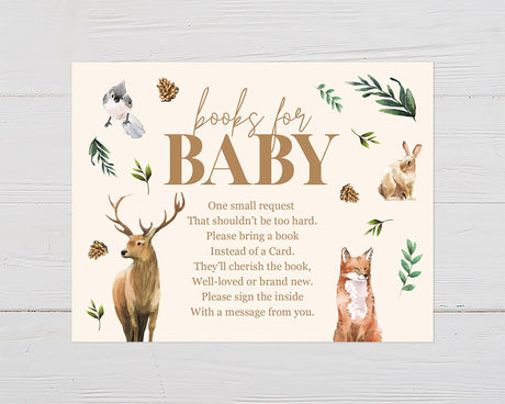 Woodland Wildlife Books For Baby - goprintplus
