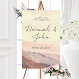 Sunset Landscape Wedding Invitation, Formal Wedding Invitation, Scenic Invitation, Nature Invitation, Printed Wedding Invitations