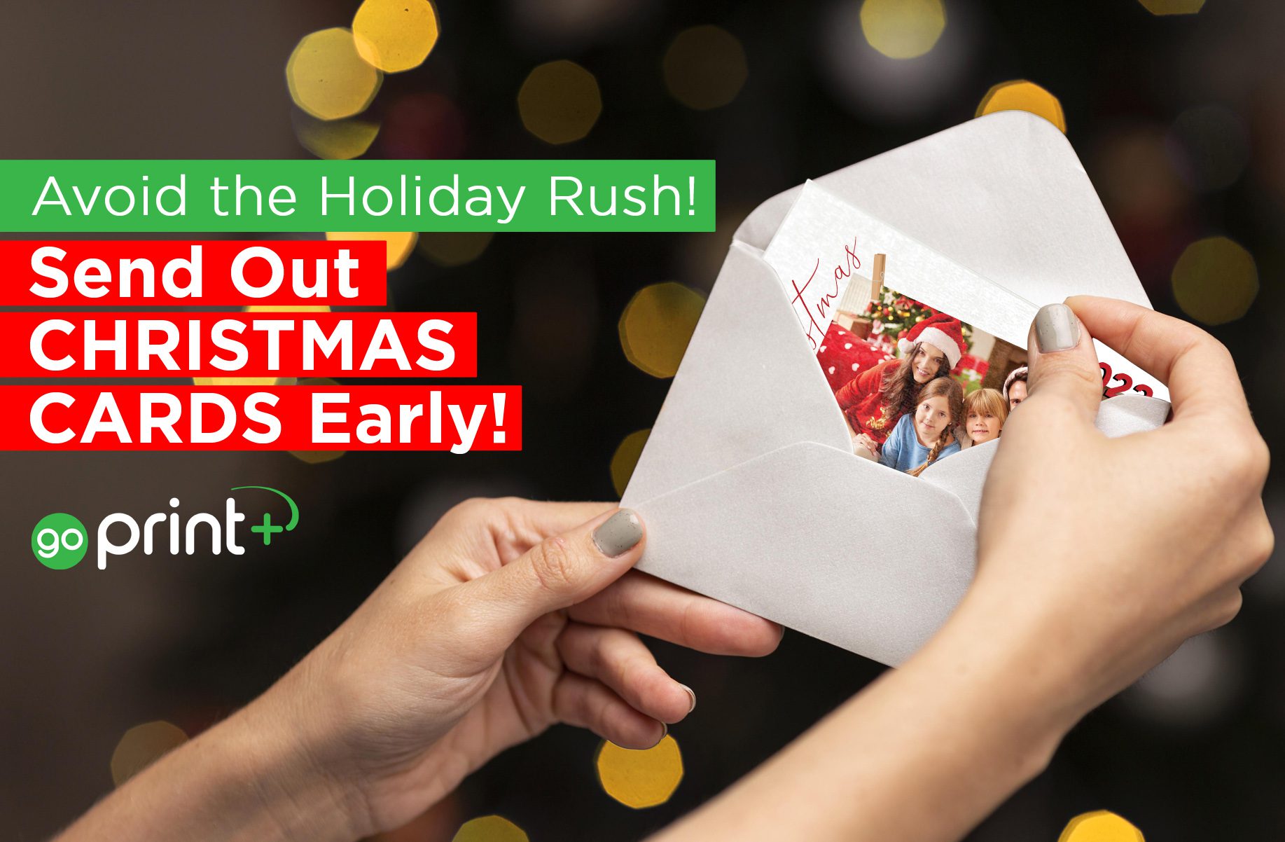 Send out Christmas Cards Early this year!